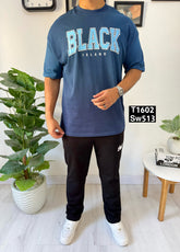 Blue oversize t-shirt